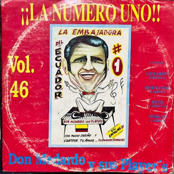 DON MEDARDO Y SUS PLAYERS - LA NUMERO UNO VOL.46 LP (DE EPOCA)