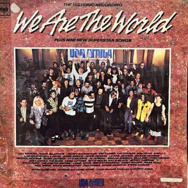 WE ARE THE WORLD LP (DE EPOCA)