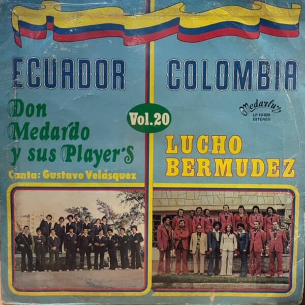 DON MEDARDO Y SUS PLAYERS - ECUADOR COLOMBIA VOL.20 LP (DE EPOCA)
