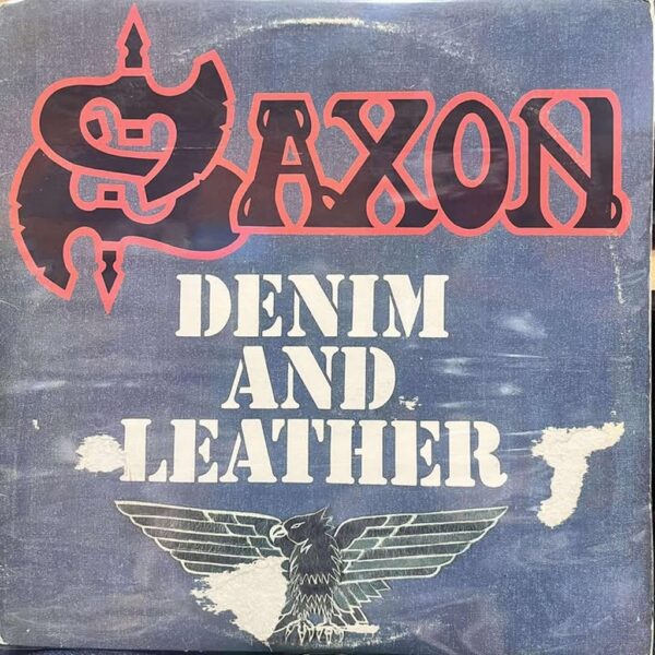 SAXON - DENIM AND LEATHER LP (DE EPOCA)
