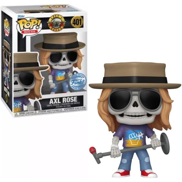 GUNS ROSES - AXL ROSE MUÑECO FUNKO POP ROCKS 401
