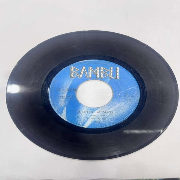 HECTOR LAVOE - JUANITO ALIMAÑA/EL DIA DE MI SUERTE 45 RPM