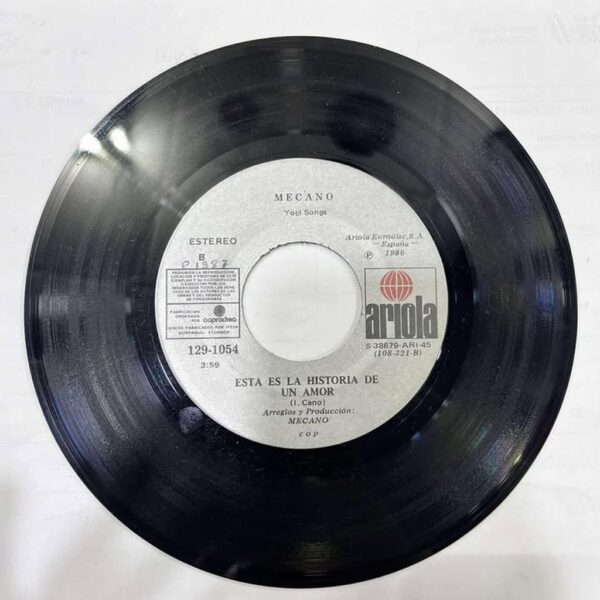 MECANO - ESTA ES LA HISTORIA DE UN AMOR/AY QUE PESADO 45RPM