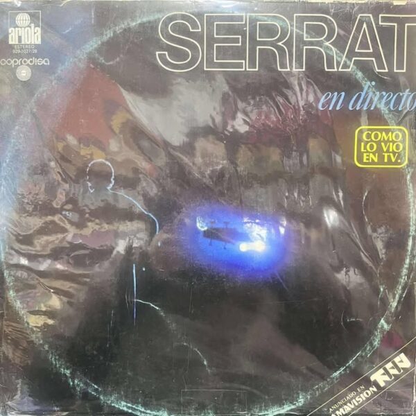 JOAN MANUEL SERRAT - EN DIRECTO LP (DE EPOCA)