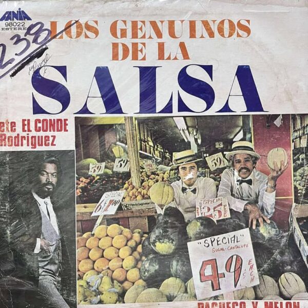PETE EL CONDE RODRIGUEZ - LOS GENUINOS DE LA SALSA LP (DE EPOCA)
