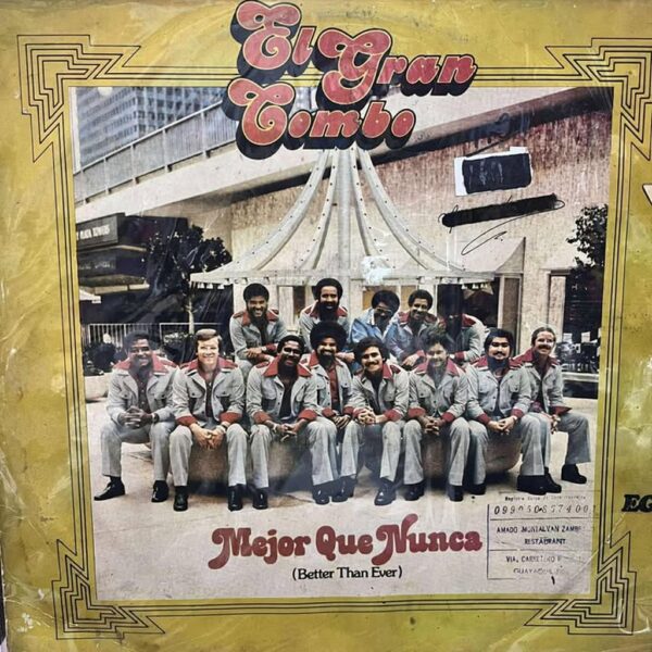 EL GRAN COMBO - MEJOR QUE NUNCA LP (DE EPOCA)