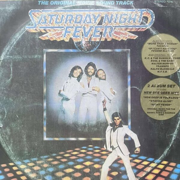 SATURDAY NIGHT FEVER - THE ORIGINAL MOVIE SOUND TRACK  2LPS (DE EPOCA)