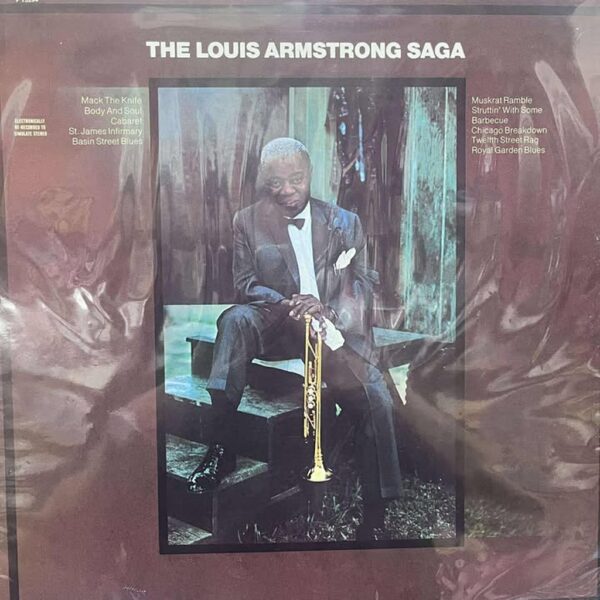 LOUIS ARMSTRONG  - THE LOUIS ARMSTRONG SAGA LP (DE EPOCA)
