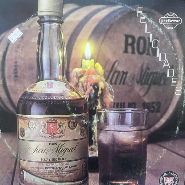 RON SAN MIGUEL- FELICIDADES LP (DE EPOCA)