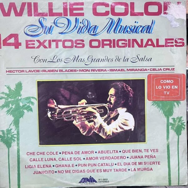 WILLIE COLON - 14 EXITOS ORIGINALES LP (DE EPOCA)