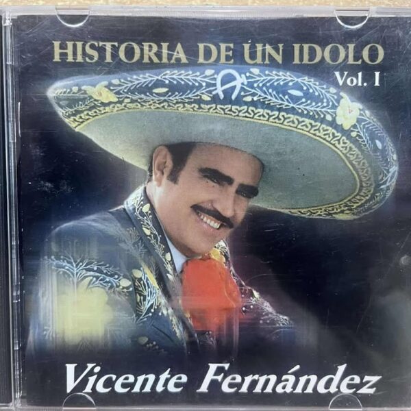 VICENTE FERNANDEZ-  HISTORIA DE UN IDOL VOL1 CD (SEGUNDA MANO)