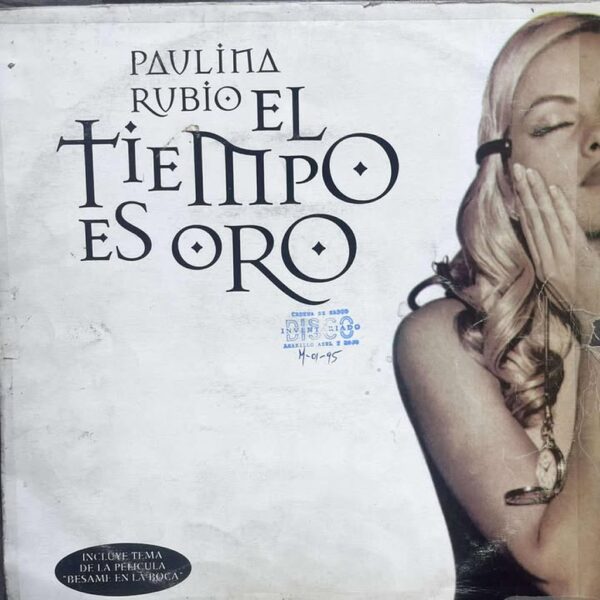 PAULINA RUBIO - EL TIEMPO ES ORO LP (DE EPOCA)
