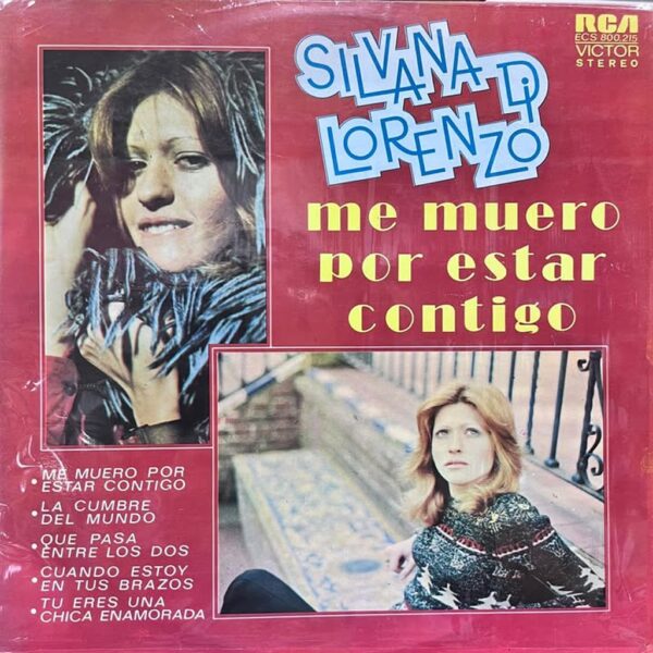SILVANA DI LORENZO - ME MUERO POR ESTAR CONTIGO LP (DE EPOCA)