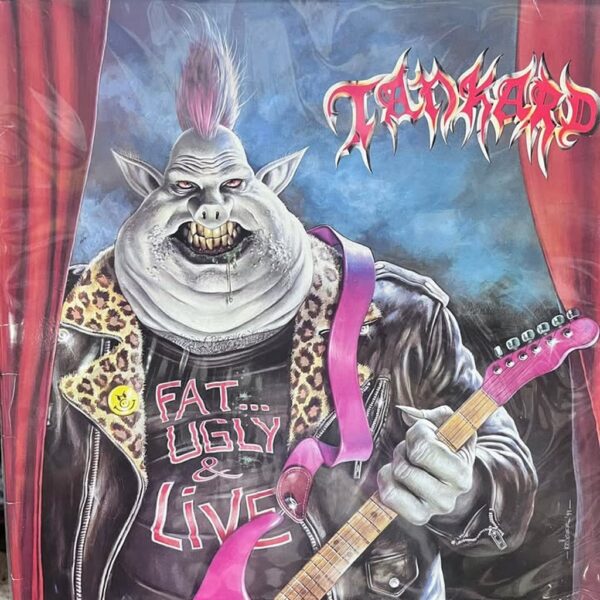 TANKARD - FAT, UGLY AND LIVE LP (DE EPOCA)