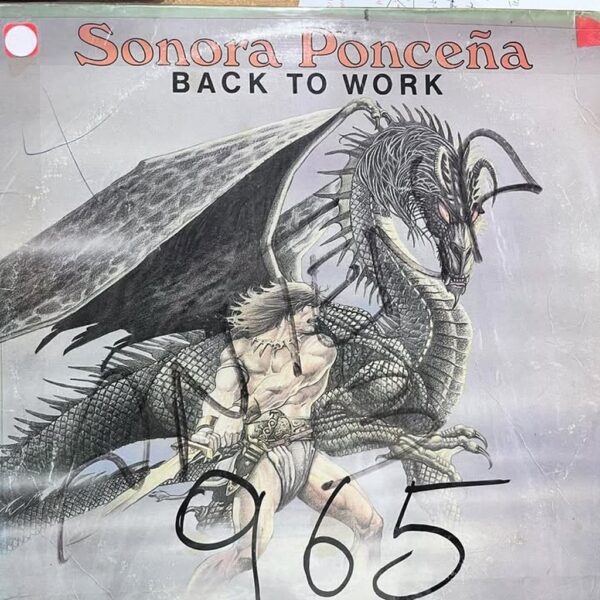 SONORA PONCEÑA - BACK TO WORK LP (DE EPOCA)
