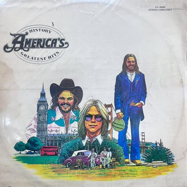 AMERICA - GREATEST HITS  LP (DE EPOCA)
