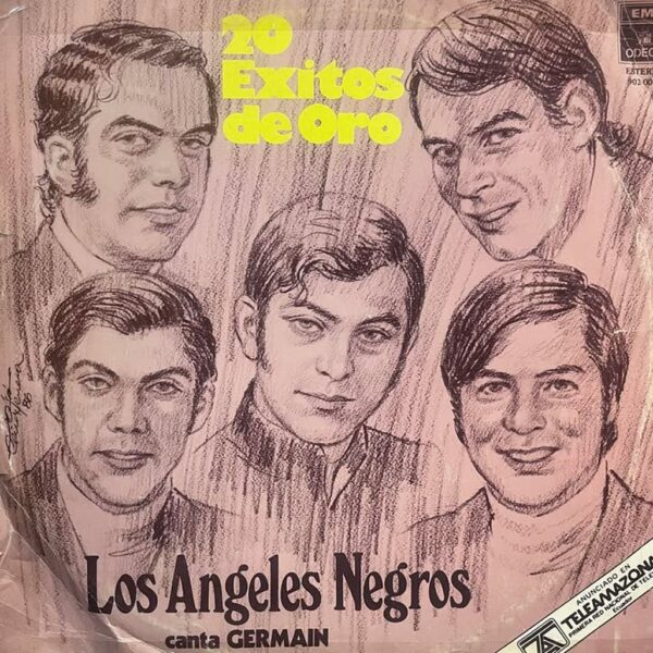 LOS ANGELES NEGROS - 20 EXITOS DE ORO LP (DE EPOCA)