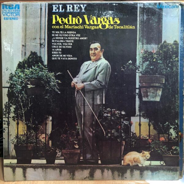 PEDRO VARGAS - CON EL MARIACHI VARGAS DE TECALITLAN LP