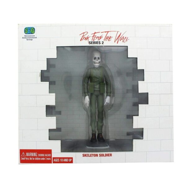 PINK FLOYD - SKELETON SOLDIER THE WALL  SERIES 2  MUÑECO FIGURA DE COLECCION
