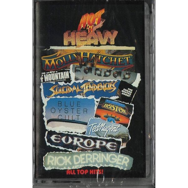 HOT ´HEAVY - BLUE OYSTER/TED NUGENT/BOSTON CASSETTE