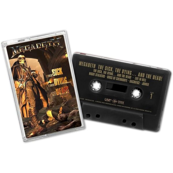 MEGADETH - THE SICK THE DYING AND THE DEAD CASSETTE