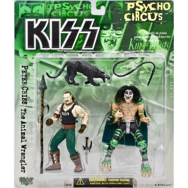 PETER CRISS / THE ANIMAL WRANGLER PSYCHO CIRCUS SERIES MUÑECO