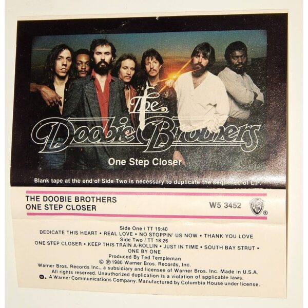 THE DOOBIE BROTHERS - ONE STEP CLOSER  CASSETTE
