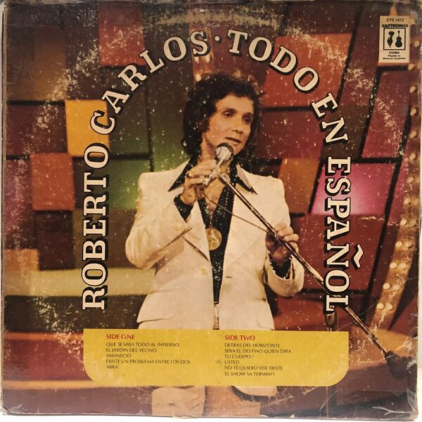 ROBERTO CARLOS - TODO EN ESPAÑOL LP