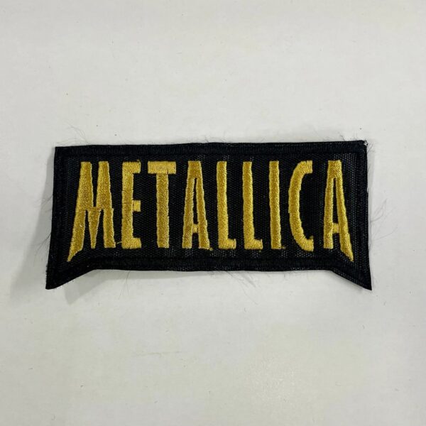 METALLICA PARCHE BORDADO PEQUEÑO