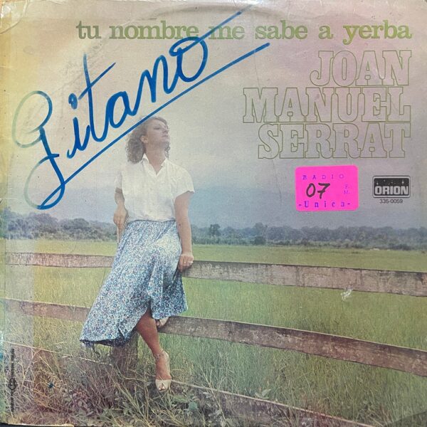 JOAN MANUEL SERRAT - TU NOMBRE ME SABE A YERBA LP