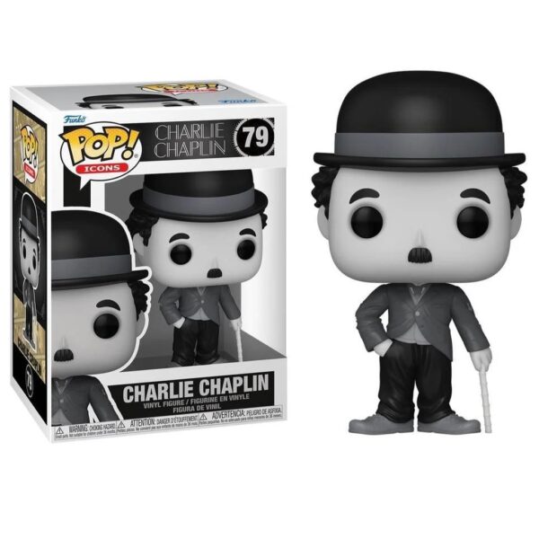 CHARLIE CHAPLIN - FUNKO POP ICONS 79