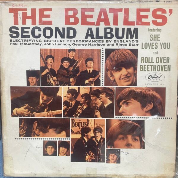 THE BEATLES - SECOND ALBUM LP