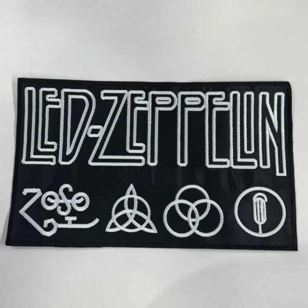 LED ZEPPELIN  PARCHE BORDADO GRANDE