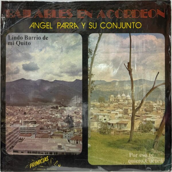 ANGEL PARRA - BAILABLES EN ACORDEON  LP