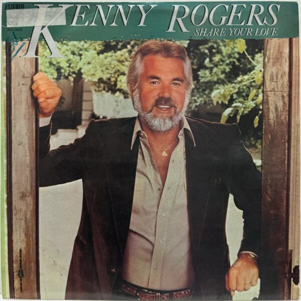 KENNY ROGERS - SHARE YOUR LOVE LP (DE EPOCA)