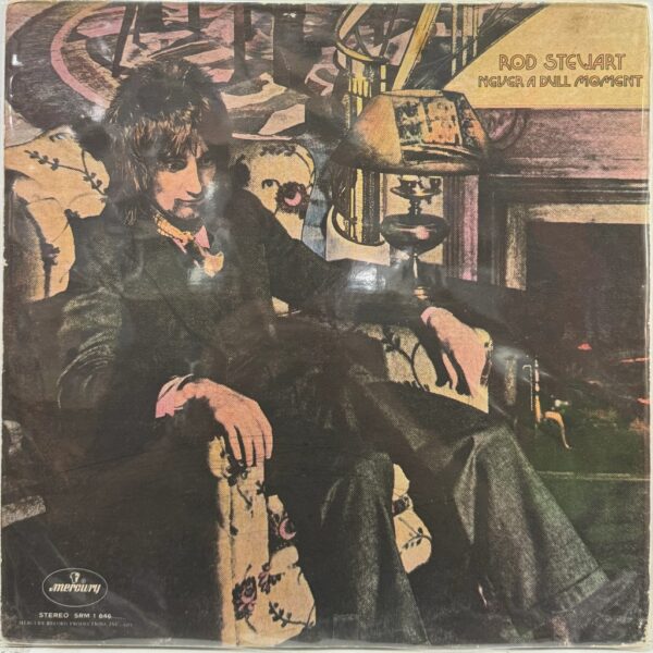 ROD STEWART - NEVER A DULL MOMENT  LP