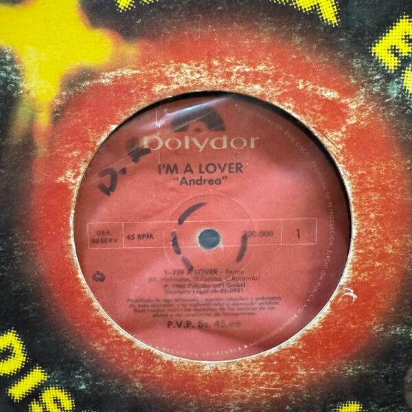 ANDREA - IM A LOVER  LP (MAXI SINGLE)