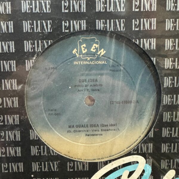 PINO D ANGIO - QUE IDEA  LP (MAXI SINGLE)