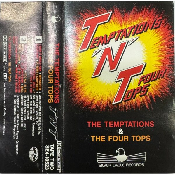 THE TEMPTATIONS - THE FOUR TOPS  CASSETTE