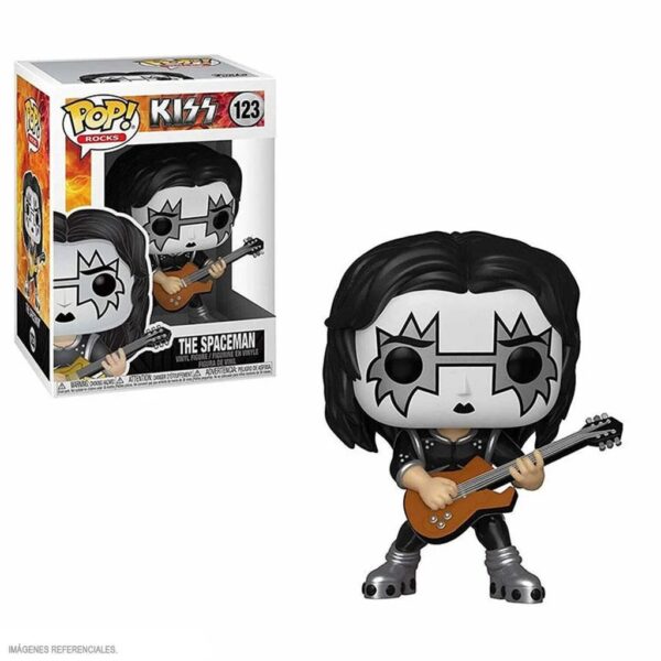 KISS - THE SPACEMAN MUÑECO POP ROCKS 123