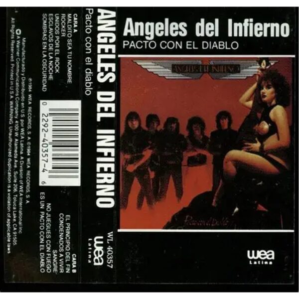 ANGELES DEL INFIERNO - PACTO CON EL DIABLO CASSETTE