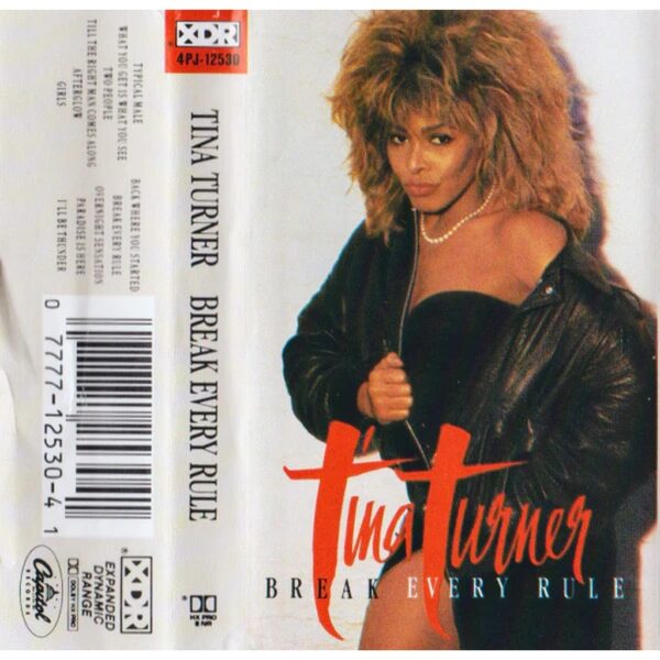 TINA TURNER - BREAK EVERY RULE  CASSETTE