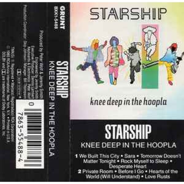 STARSHIP - KNEE DEEP IN THE HOOPLA  CASSETTE