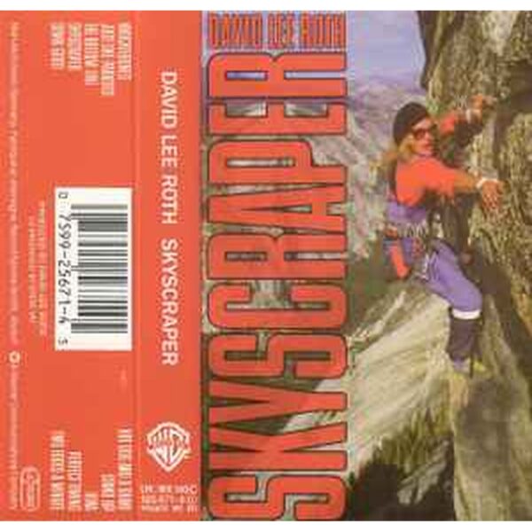 DAVID LEE ROTH - SKYSCRAPER  CASSETTE