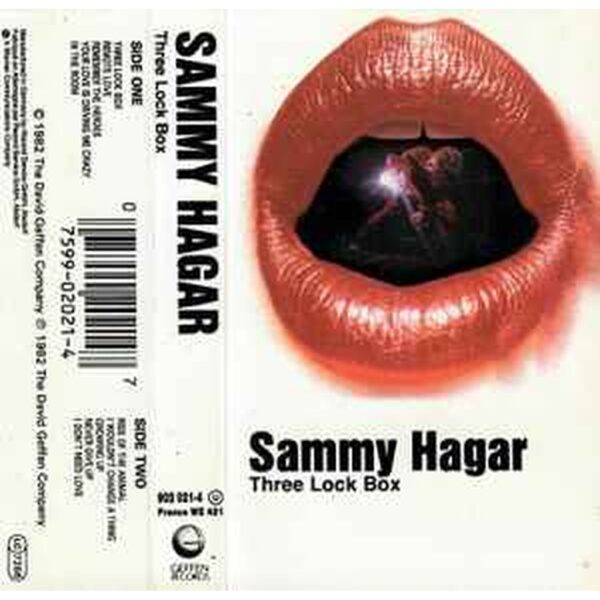 SAMMY HAGAR - THREE LOCK BOX  CASSETTE