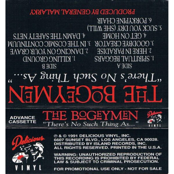 THE BOGEYMEN - THERES NO SUCH THING AS  CASSETTE