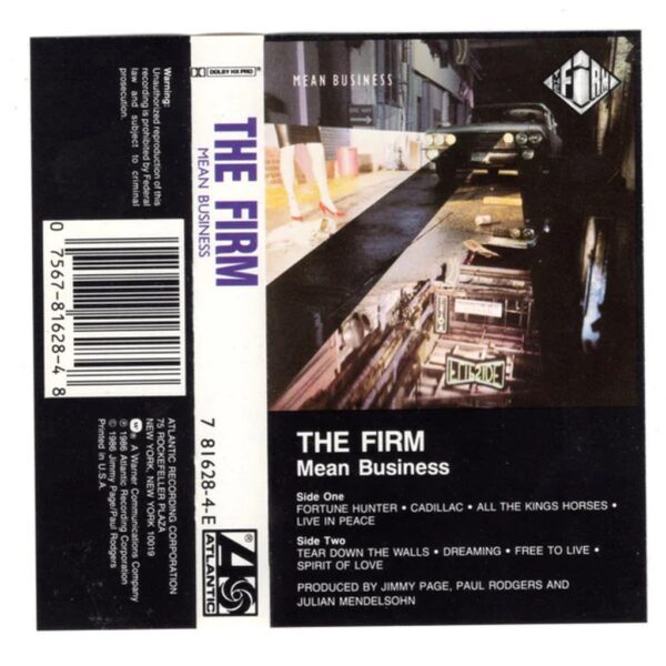 THE FIRM - MEAN BUSINESS  CASSETTE
