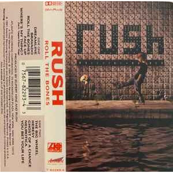 RUSH - ROLL THE BONES  CASSETTE