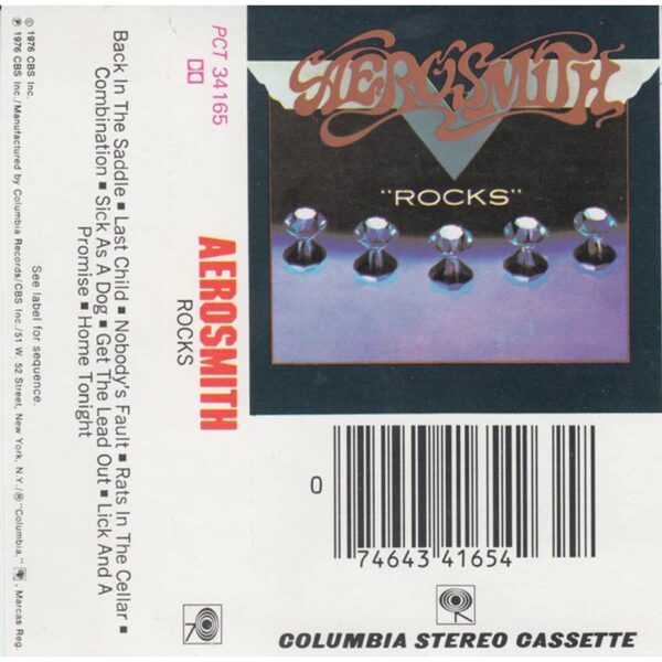 AEROSMITH - ROCKS CASSETTE