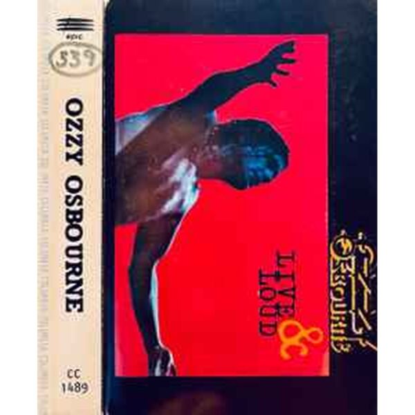 OZZY OSBOURNE - LIVE AND LOUD I CASSETTE